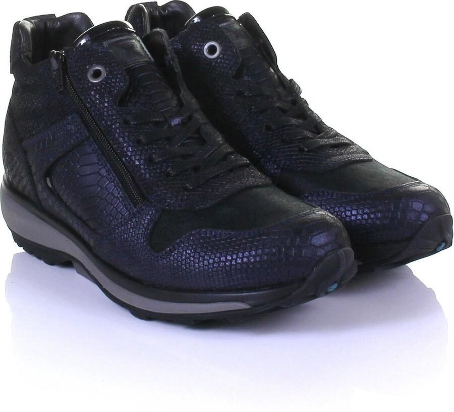 Xsensible Vrouwen Lage sneakers Damesschoenen 30026.2 print Blauw