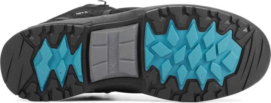 Xsensible Sneakers Dames Hoge sneakers Damesschoenen Leer 40205.5 Zwart - Foto 11