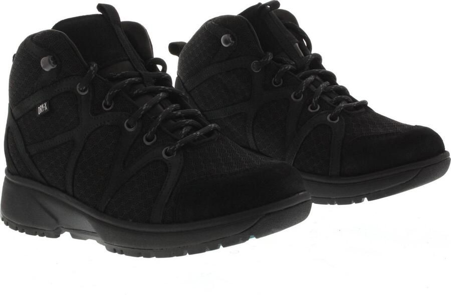 Xsensible Sneakers Dames Hoge sneakers Damesschoenen Leer 40205.5 Zwart - Foto 10