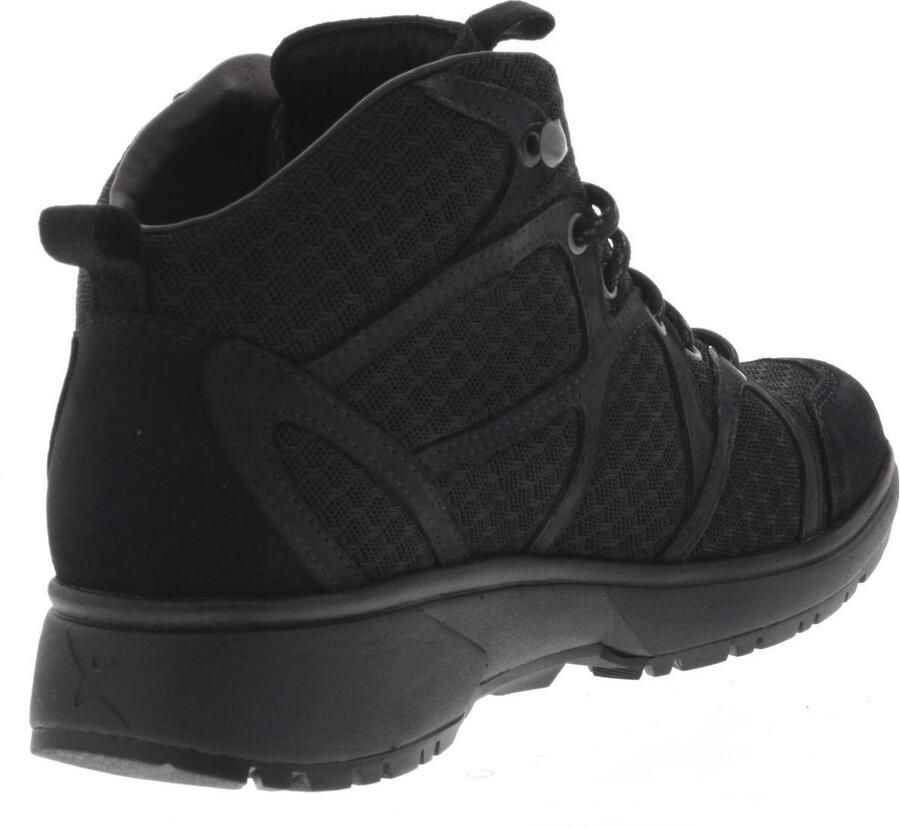 Xsensible Sneakers Dames Hoge sneakers Damesschoenen Leer 40205.5 Zwart - Foto 2