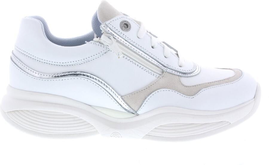 Xsensible Vrouwen Leren Lage sneakers Damesschoenen 30085.3 SWX11 Wit - Foto 3