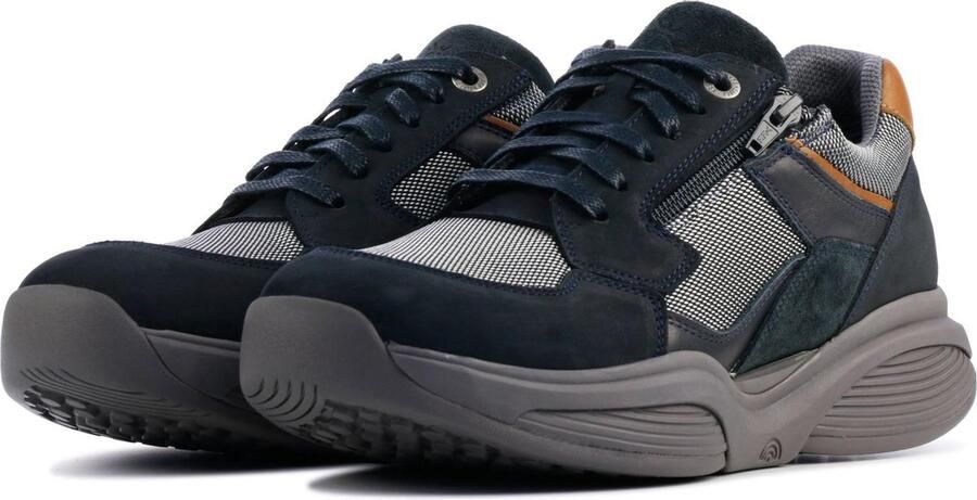 Xsensible Leren Lage sneakers 30088.1 Blauw combi - Foto 7