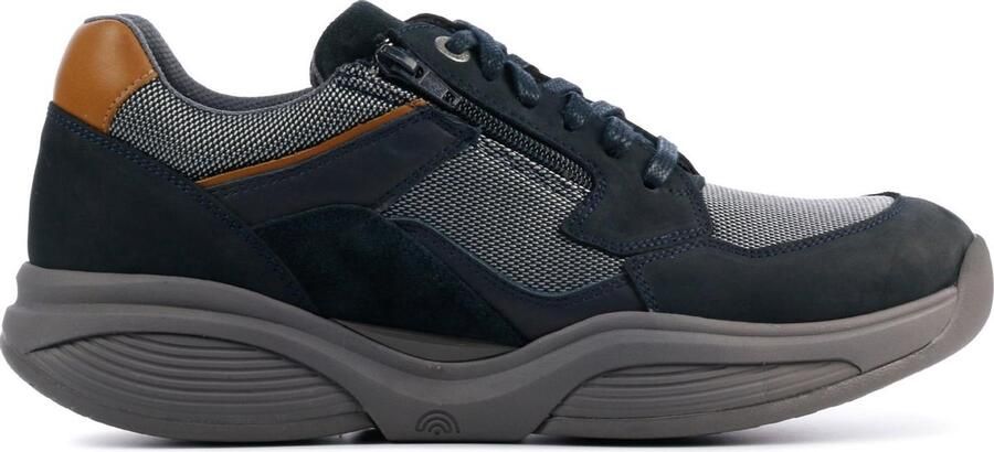 Xsensible Leren Lage sneakers 30088.1 Blauw combi