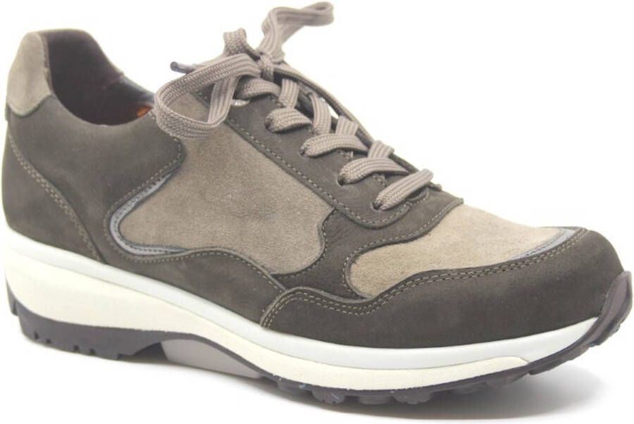 Xsensible 30118.2.530-GX dames veterschoenen sportief beige