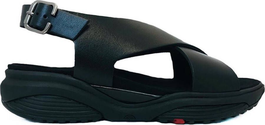 Xsensible Zwarte Sandalen Stijlvol en Comfortabel Black Dames