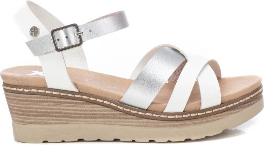 Xti 142853 Wedgesandalen Wit Vrouw
