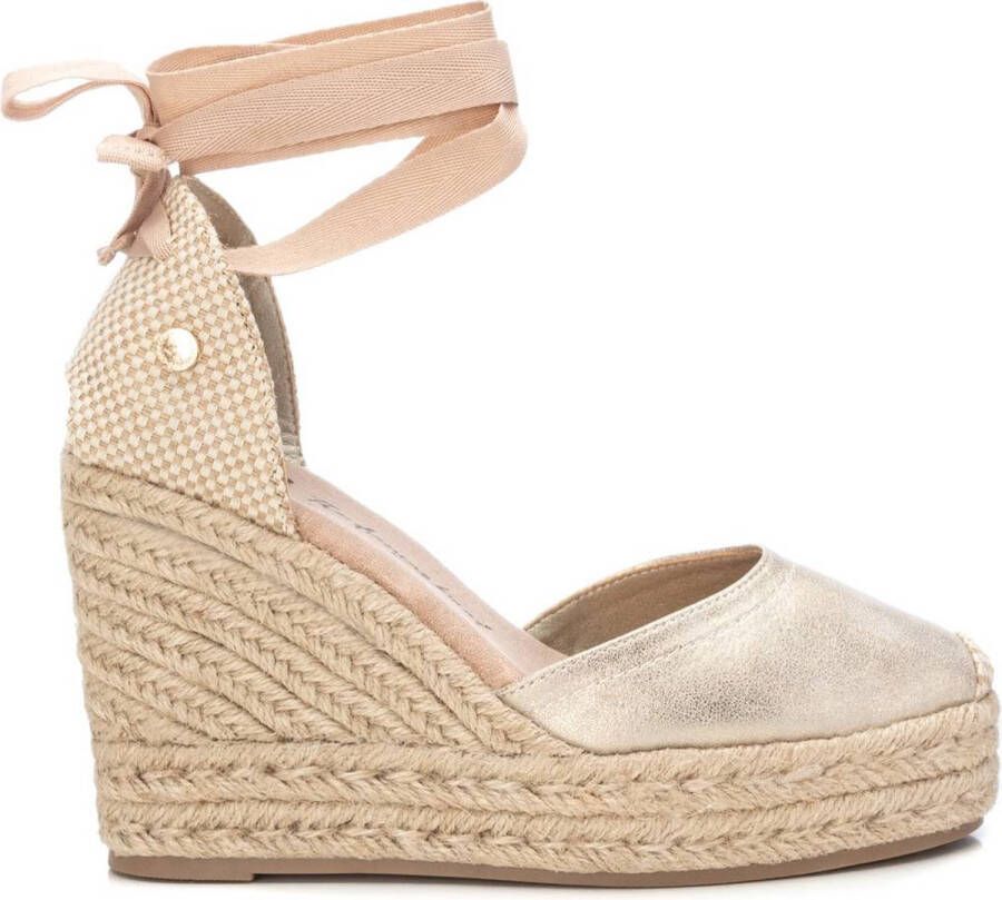 XTI Plateausandalen Beige Dames