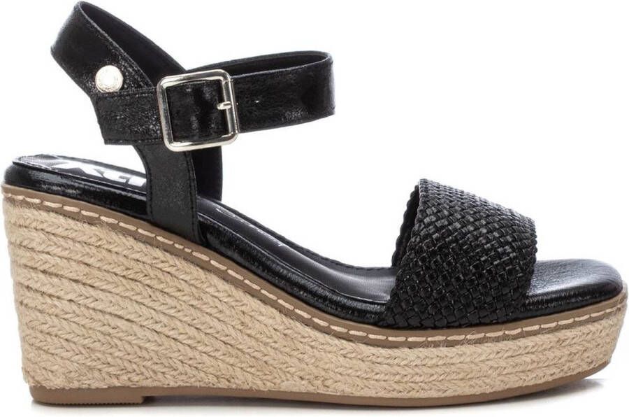 Xti 143828 Wedgesandalen Zwart Vrouw