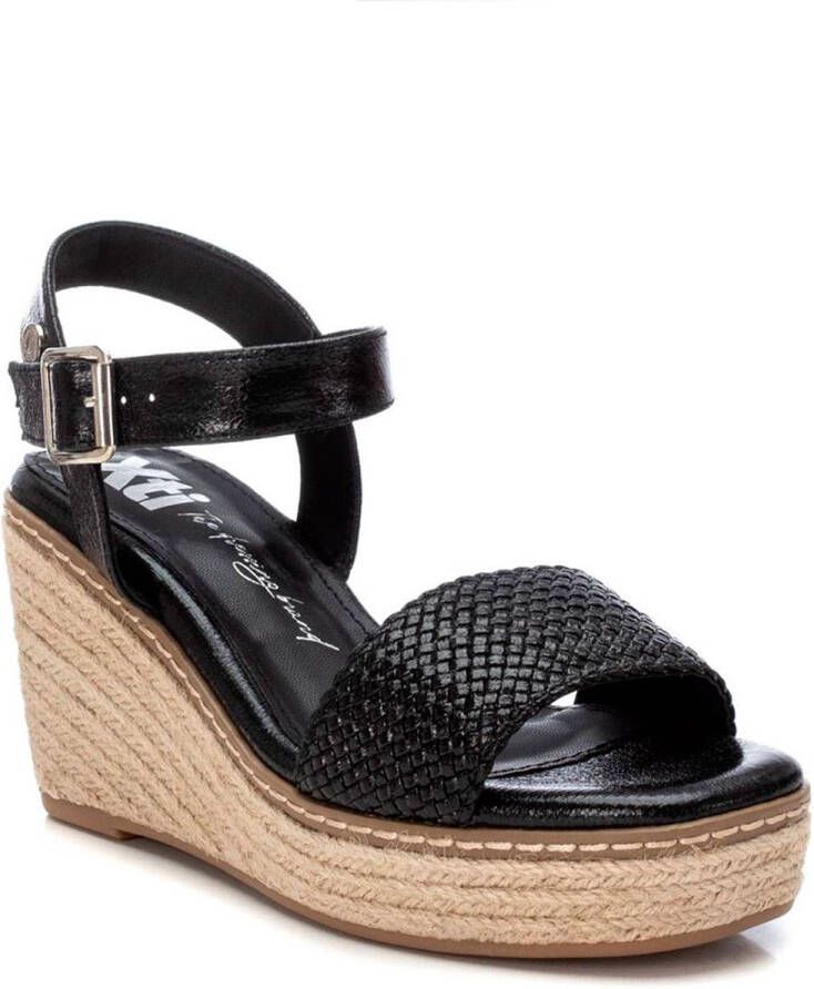 Xti 143828 Wedgesandalen Zwart Vrouw
