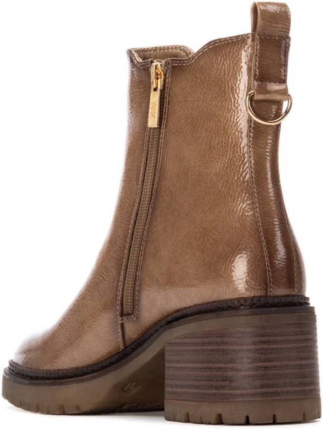 Xti 144277 Booties Met Hak Beige Vrouw