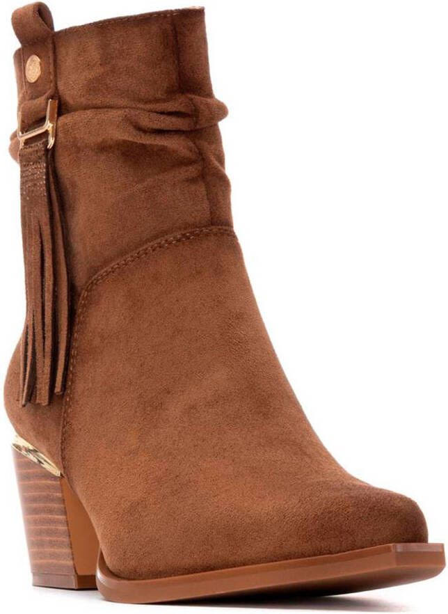 Xti 144461 Booties Met Hak Bruin Vrouw