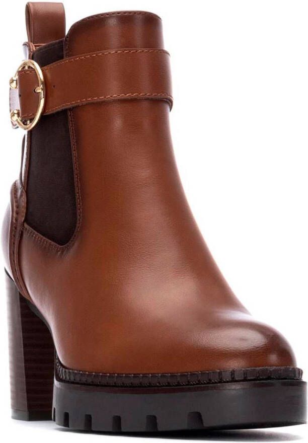 Xti 144521 Booties Met Hak Bruin Vrouw