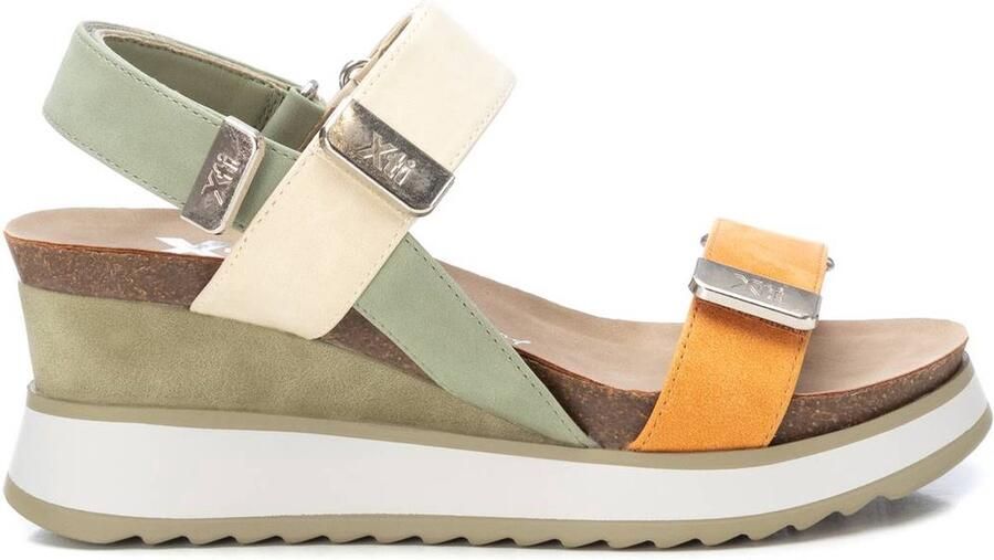 Xti 142822 Wedgesandalen Groen Vrouw
