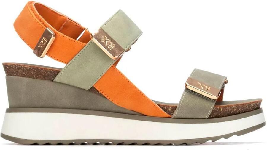 Xti 142822 Wedgesandalen Groen Vrouw