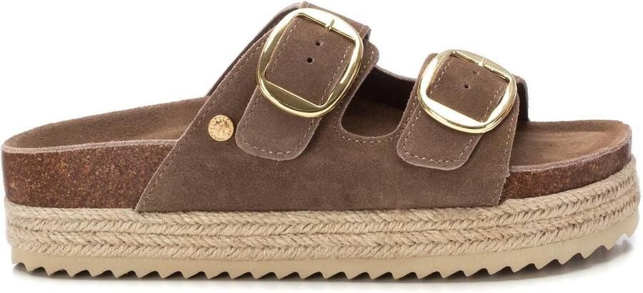 XTI Sandalen met sleehak 116335