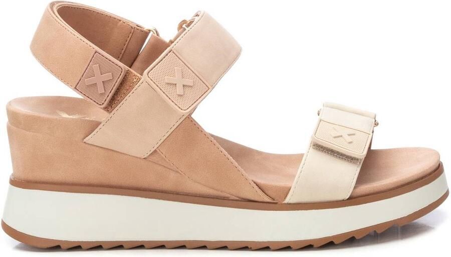 Xti 14384802 Wedgesandalen Beige Vrouw