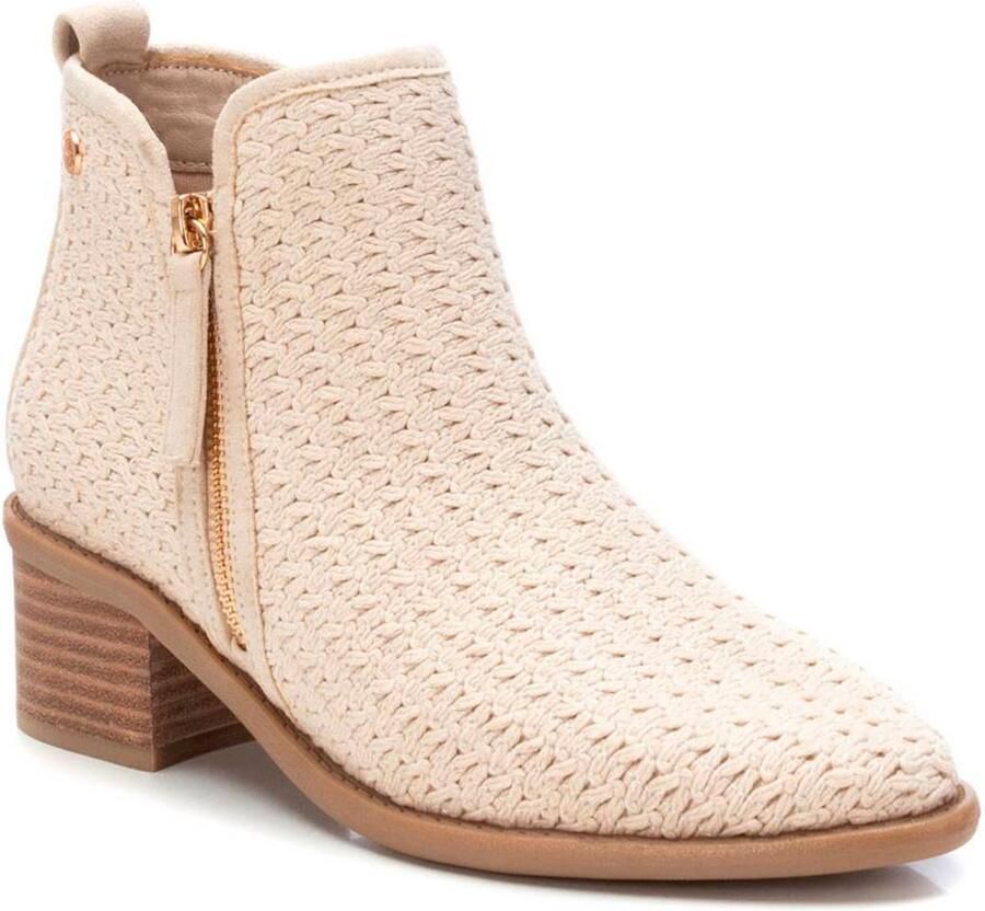 Xti 143962 Booties Met Hak Beige Vrouw - Foto 2
