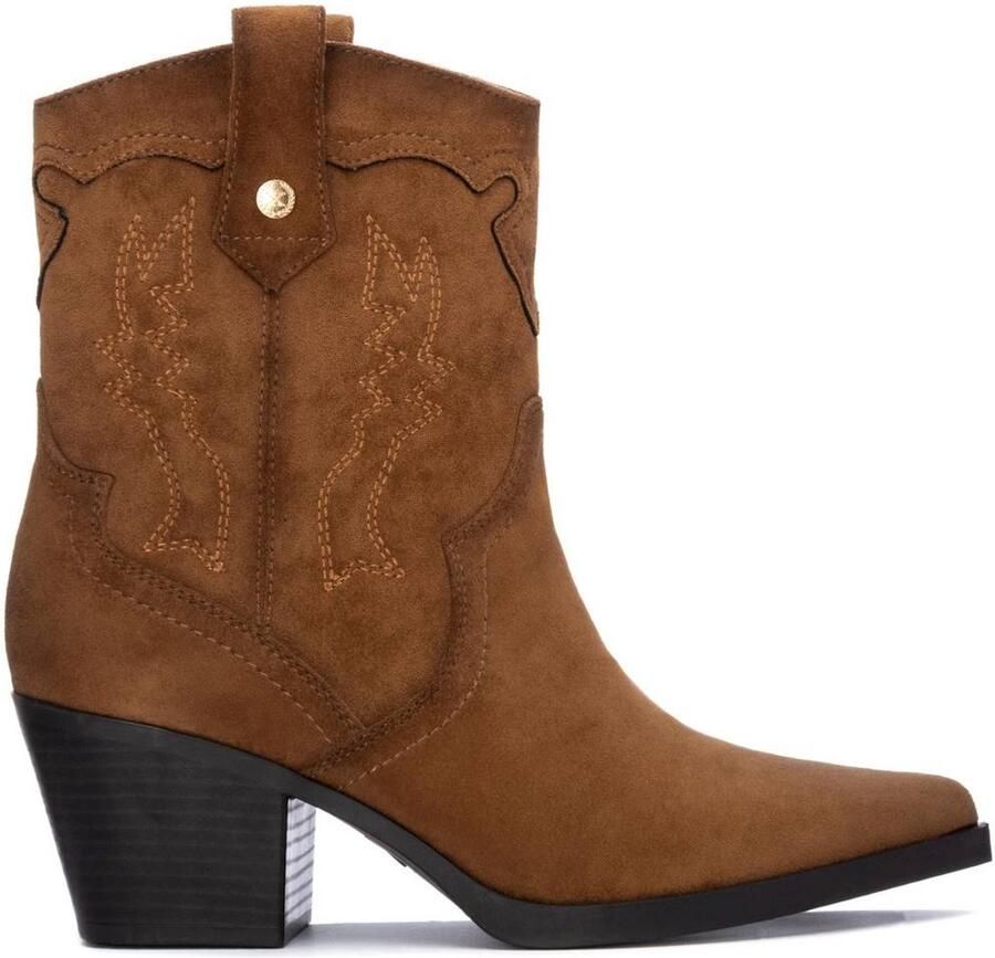 Xti 144721 Booties Met Hak Bruin Vrouw