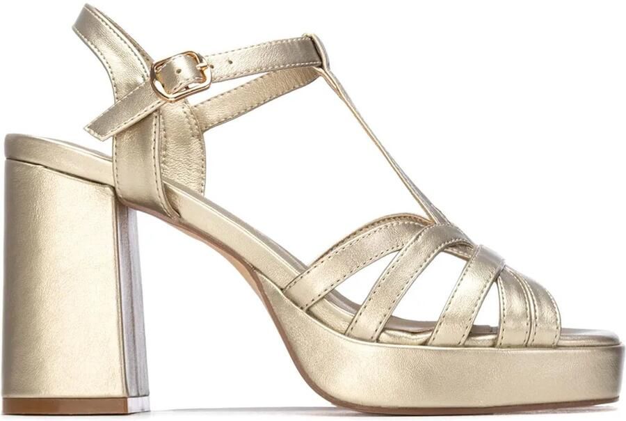 Xti 145104 Hakken Sandalen Goud Vrouw