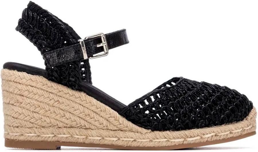 Xti 145296 Wedge Espadrilles Zwart Vrouw