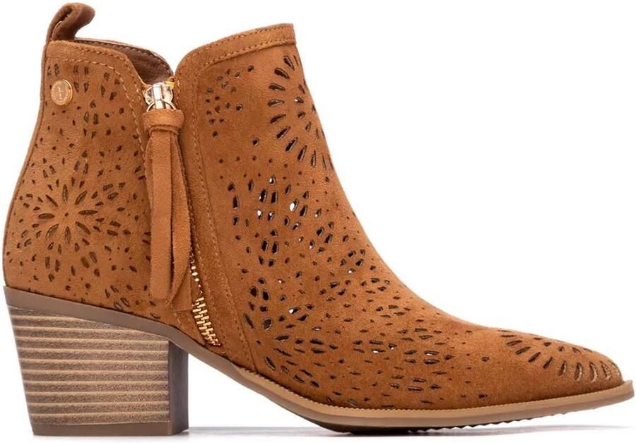 Xti 145327 Booties Met Hak Bruin Vrouw
