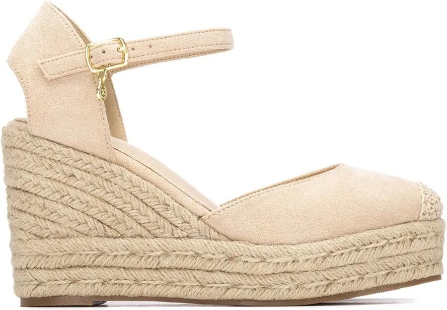 Xti 145416 Wedge Espadrilles Beige Vrouw