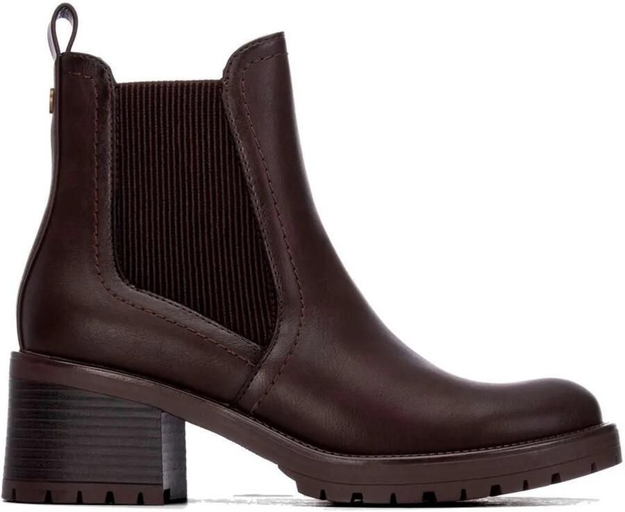 Xti 14608602 Booties Met Hak Bruin Vrouw