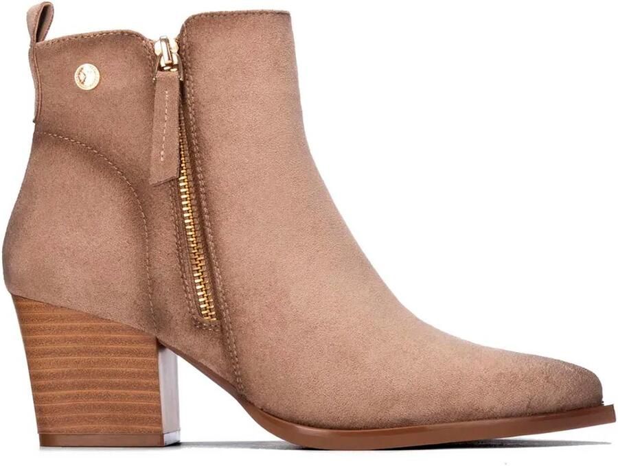 Xti 14610301 Booties Met Hak Bruin Vrouw