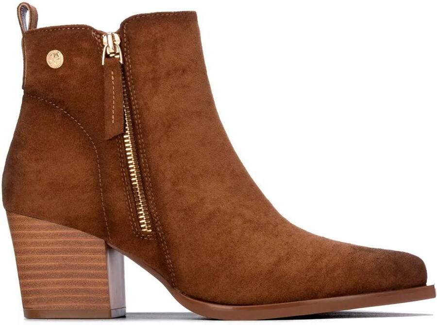 Xti 14610302 Booties Met Hak Bruin Vrouw