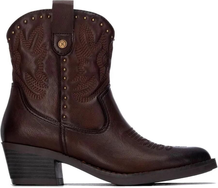 Xti 14619002 Booties Met Hak Bruin Vrouw