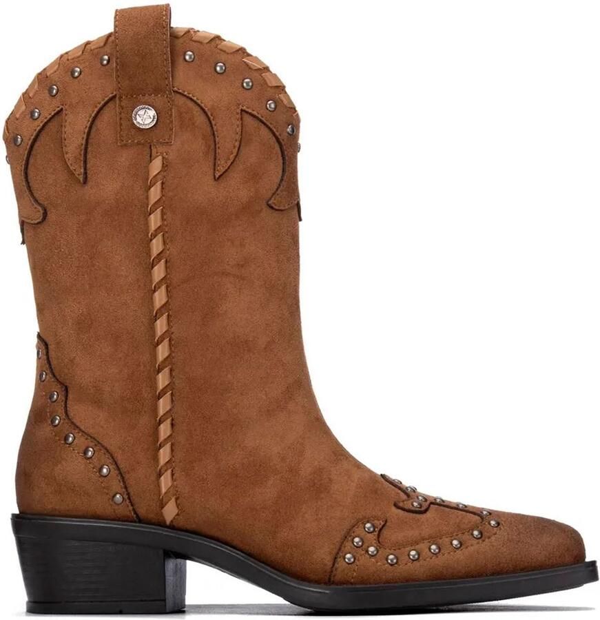 Xti 14647701 Booties Met Hak Bruin Vrouw