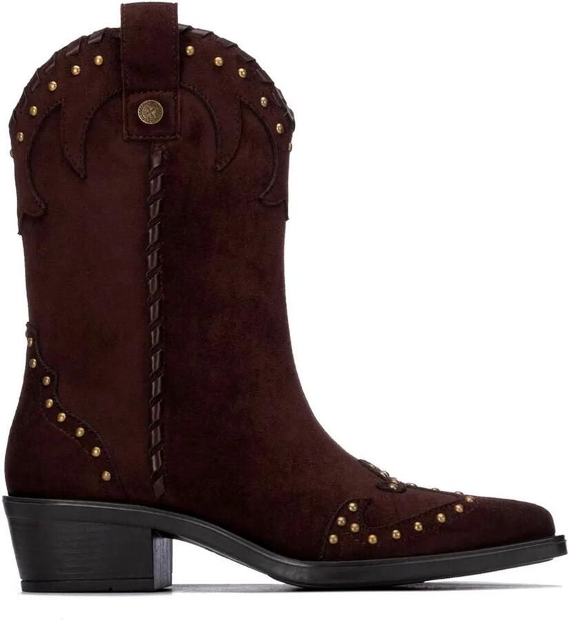 Xti 14647702 Booties Met Hak Bruin Vrouw