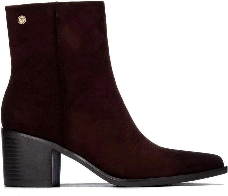 Xti 14650902 Booties Met Hak Bruin Vrouw