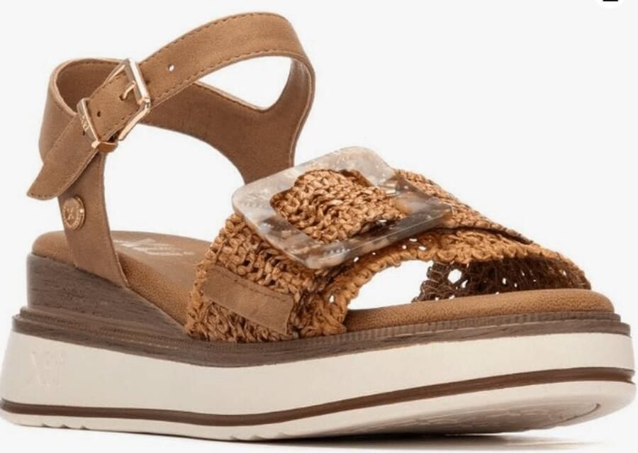 XTI Sandalen met sleehak 14524001