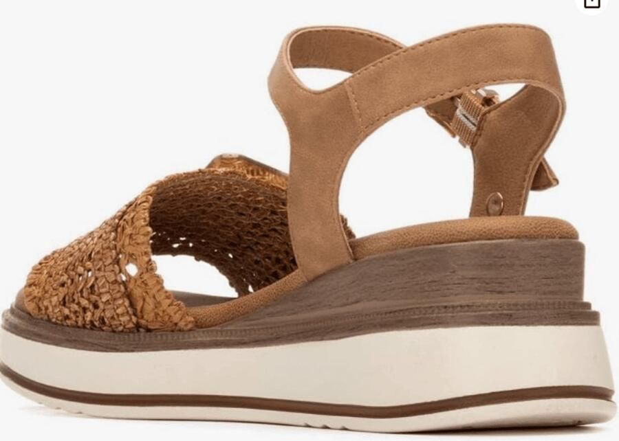 XTI Sandalen met sleehak 14524001