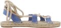 Yellow Platte Sandalen voor Dames - Blauw