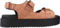 Yellow Sandalen Sandalias Mujer Modèle Coco - Zwart