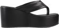 Yellow Lizzie Platform Sandaal - Zwart
