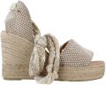 Yellow Espadrilles Aida - Zilver