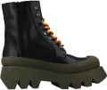 Yellow Bota Cordones - Zwart