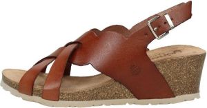 Yokono -Dames cognac caramel sandalen