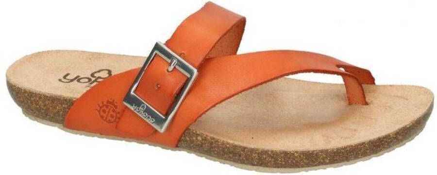 Yokono -Dames oranje slippers & muiltjes - Foto 1