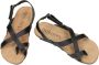 Yokono -Dames zwart sandalen - Thumbnail 1