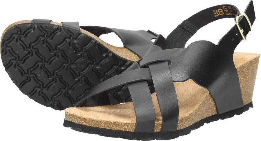 Yokono Cadiz Sandalen Hak zwart - Foto 4