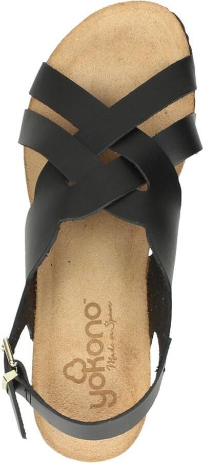 Yokono Cadiz Sandalen Hak zwart - Foto 6