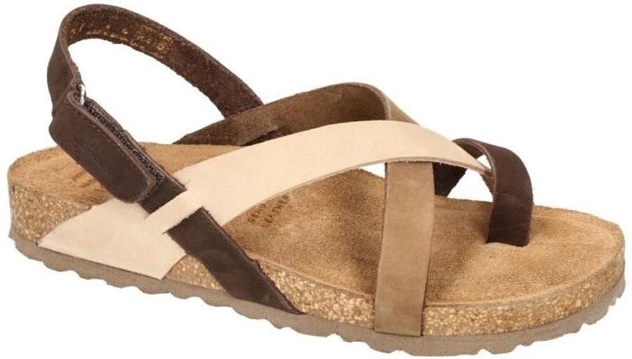 Yokono -Dames bruin sandalen