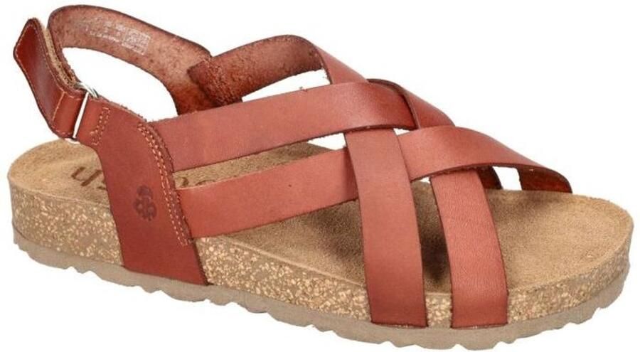 Yokono -Dames cogna caramel sandalen