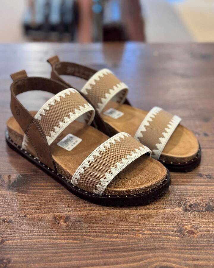 YOKONO Platte sandalen NAPA MOCKA