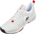 Yonex Power Cushion Sonicage 3 Tennisbannen Schoenen Wit Man - Wit/Rood