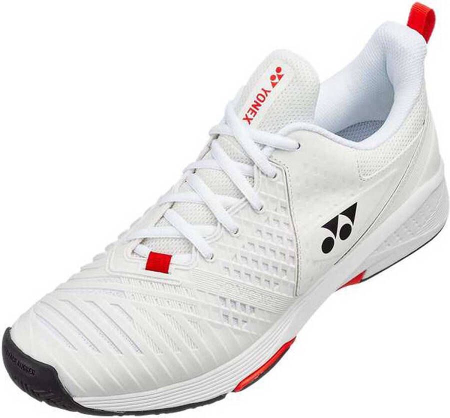 Yonex Power Cushion Sonicage 3 Tennisbannen Schoenen Wit Man